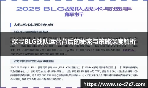 探寻BLG战队运营背后的秘密与策略深度解析